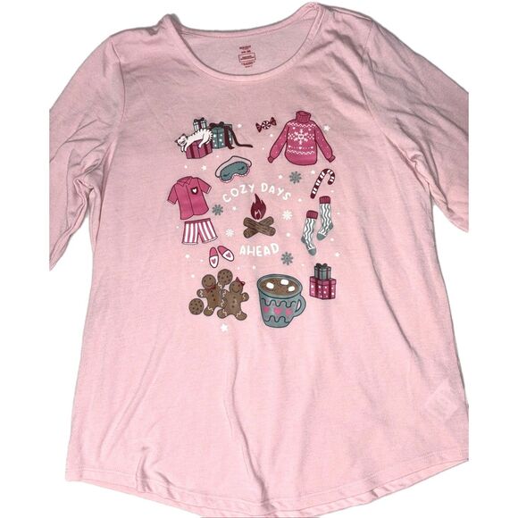 Girls Holiday Time Christmas Pajamas Size XXL (18) - Picture 2 of 7